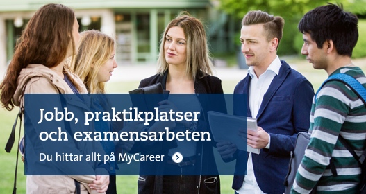 Jobb, praktikplatser och examensarbeten